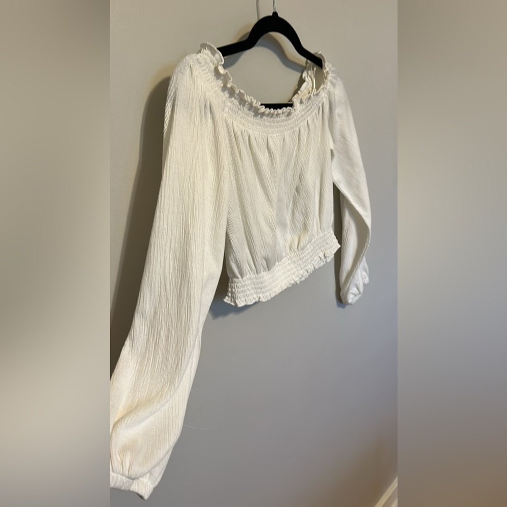 H&M Off the shoulder crop top